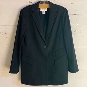 Oscar de la Renta single breasted blazer, 12
